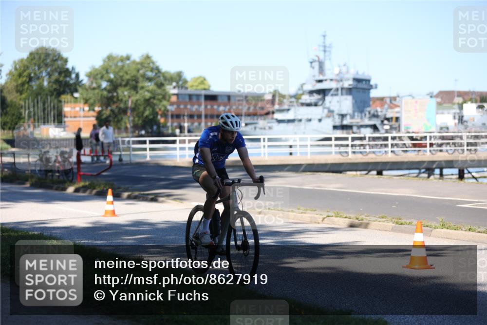 17.08.2025 - KN Förde Triathlon 2025 Yannick Fuchs http://msf.ph/oto/8627919 17.08.2025 13:32:53 Radfahren 477, 486, 542, 486, 511 meine-sportfotos.de