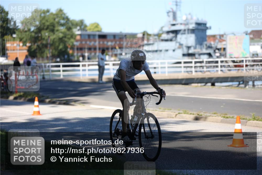17.08.2025 - KN Förde Triathlon 2025 Yannick Fuchs http://msf.ph/oto/8627936 17.08.2025 13:33:29 Radfahren 528 meine-sportfotos.de