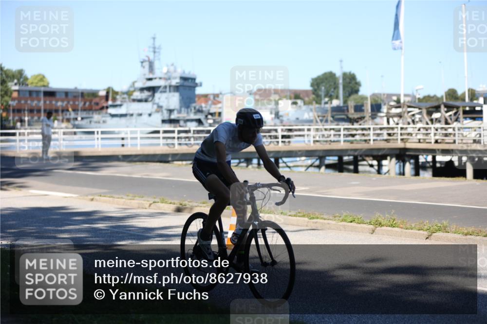 17.08.2025 - KN Förde Triathlon 2025 Yannick Fuchs http://msf.ph/oto/8627938 17.08.2025 13:33:29 Radfahren 528 meine-sportfotos.de