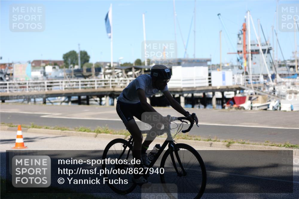 17.08.2025 - KN Förde Triathlon 2025 Yannick Fuchs http://msf.ph/oto/8627940 17.08.2025 13:33:29 Radfahren 528 meine-sportfotos.de