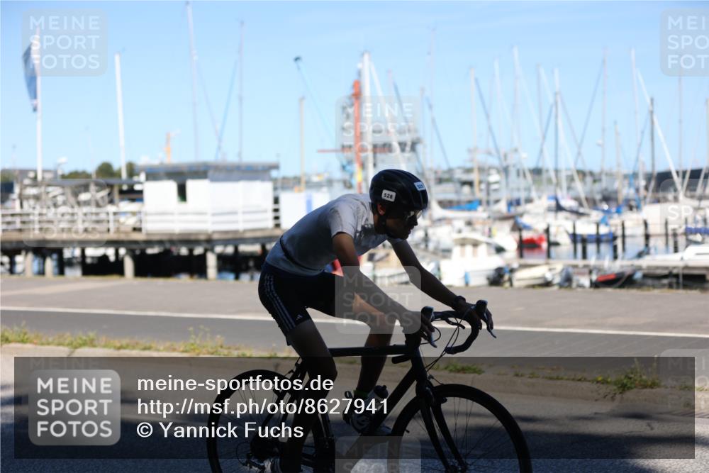 17.08.2025 - KN Förde Triathlon 2025 Yannick Fuchs http://msf.ph/oto/8627941 17.08.2025 13:33:30 Radfahren 528 meine-sportfotos.de