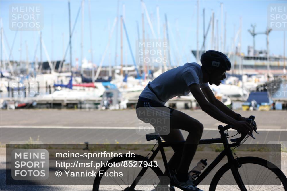 17.08.2025 - KN Förde Triathlon 2025 Yannick Fuchs http://msf.ph/oto/8627943 17.08.2025 13:33:30 Radfahren 528 meine-sportfotos.de