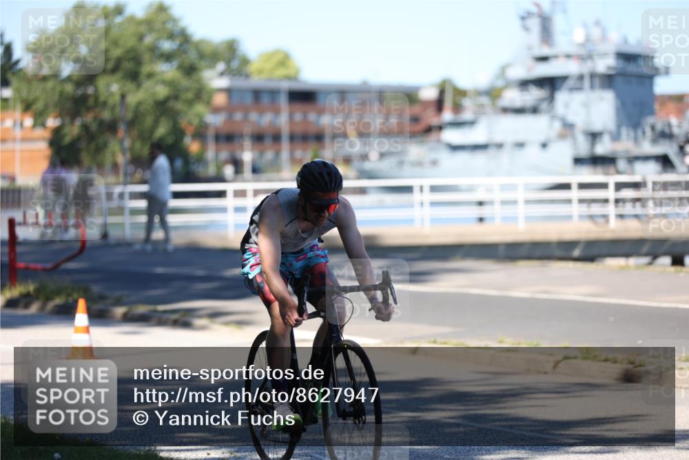 17.08.2025 - KN Förde Triathlon 2025 Yannick Fuchs http://msf.ph/oto/8627947 17.08.2025 13:34:01 Radfahren 494, 510, 512 meine-sportfotos.de