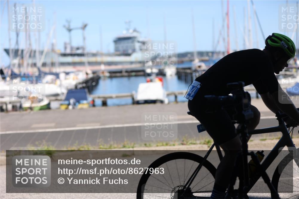 17.08.2025 - KN Förde Triathlon 2025 Yannick Fuchs http://msf.ph/oto/8627963 17.08.2025 13:34:06 Radfahren 481, 494, 520, 510, 512 meine-sportfotos.de