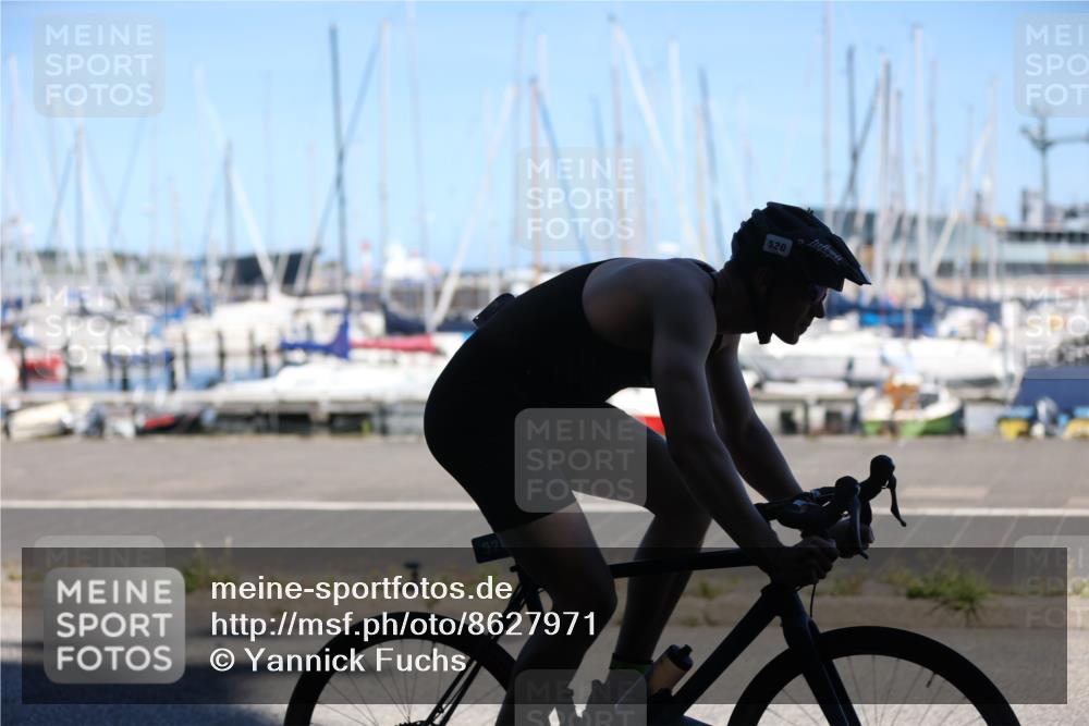 17.08.2025 - KN Förde Triathlon 2025 Yannick Fuchs http://msf.ph/oto/8627971 17.08.2025 13:34:11 Radfahren 481, 520, 494, 510, 512 meine-sportfotos.de