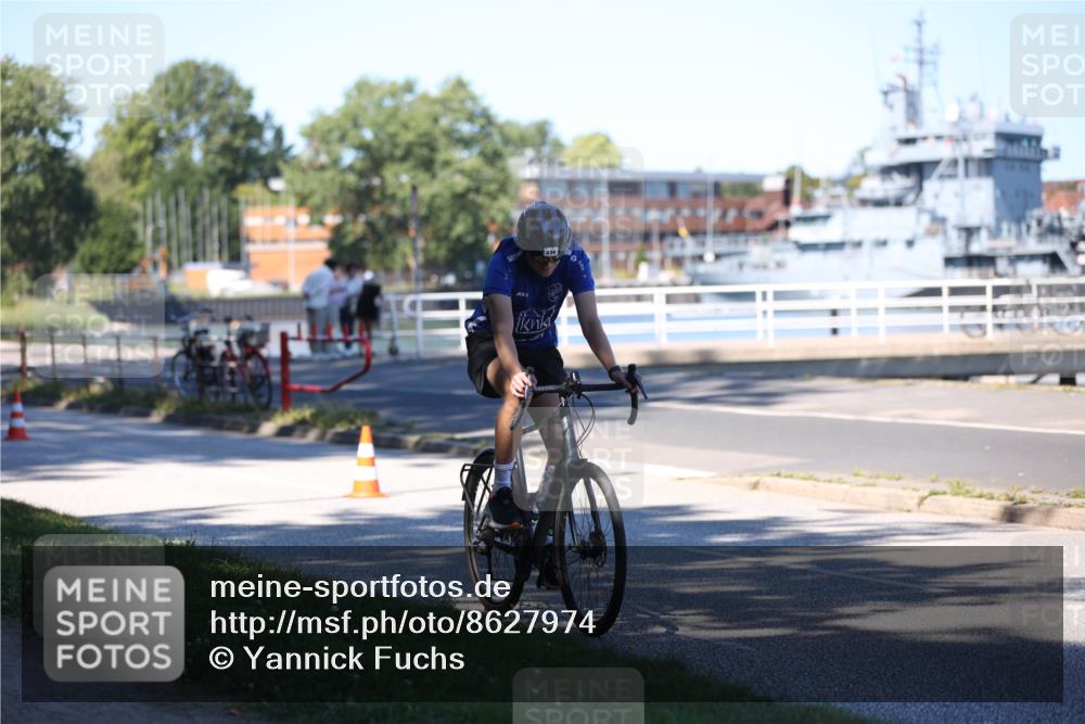 17.08.2025 - KN Förde Triathlon 2025 Yannick Fuchs http://msf.ph/oto/8627974 17.08.2025 13:34:27 Radfahren 410, 438, 535, 542, 549 meine-sportfotos.de