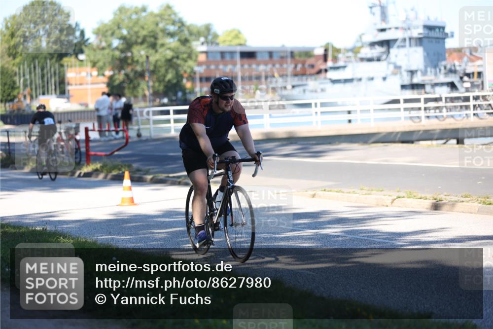 17.08.2025 - KN Förde Triathlon 2025 Yannick Fuchs http://msf.ph/oto/8627980 17.08.2025 13:34:29 Radfahren 410, 438, 535, 542, 549 meine-sportfotos.de