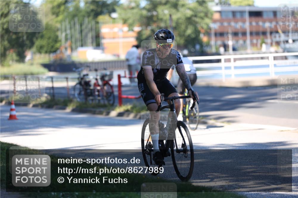 17.08.2025 - KN Förde Triathlon 2025 Yannick Fuchs http://msf.ph/oto/8627989 17.08.2025 13:34:33 Radfahren 410, 542, 410, 438, 535 meine-sportfotos.de