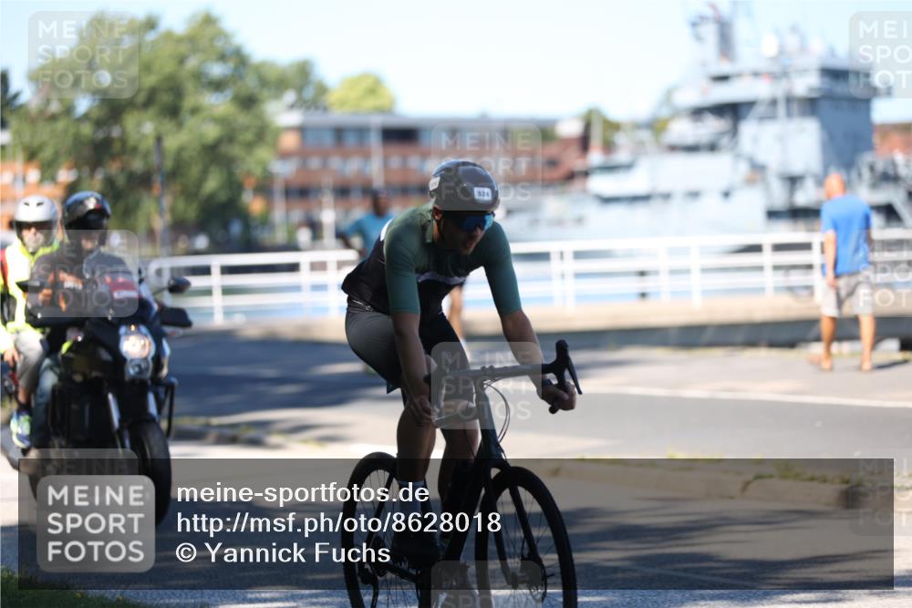17.08.2025 - KN Förde Triathlon 2025 Yannick Fuchs http://msf.ph/oto/8628018 17.08.2025 13:35:00 Radfahren 484, 514, 524, 527, 486 meine-sportfotos.de