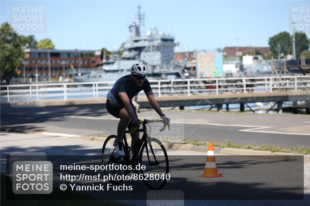 17.08.2025 - KN Förde Triathlon 2025 Yannick Fuchs http://msf.ph/oto/8628040 17.08.2025 13:36:10 Radfahren 535, 539, 549, 481, 538, 539 meine-sportfotos.de