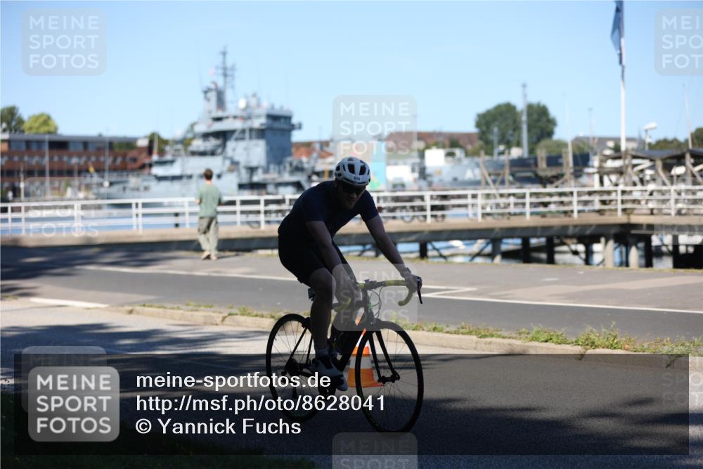 17.08.2025 - KN Förde Triathlon 2025 Yannick Fuchs http://msf.ph/oto/8628041 17.08.2025 13:36:11 Radfahren 535, 549, 481, 538, 539 meine-sportfotos.de