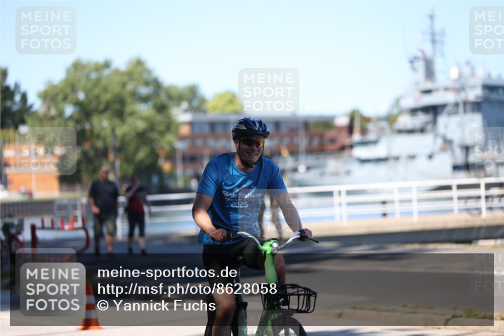 17.08.2025 - KN Förde Triathlon 2025 Yannick Fuchs http://msf.ph/oto/8628058 17.08.2025 13:41:34 Radfahren 492, 495, 526 meine-sportfotos.de