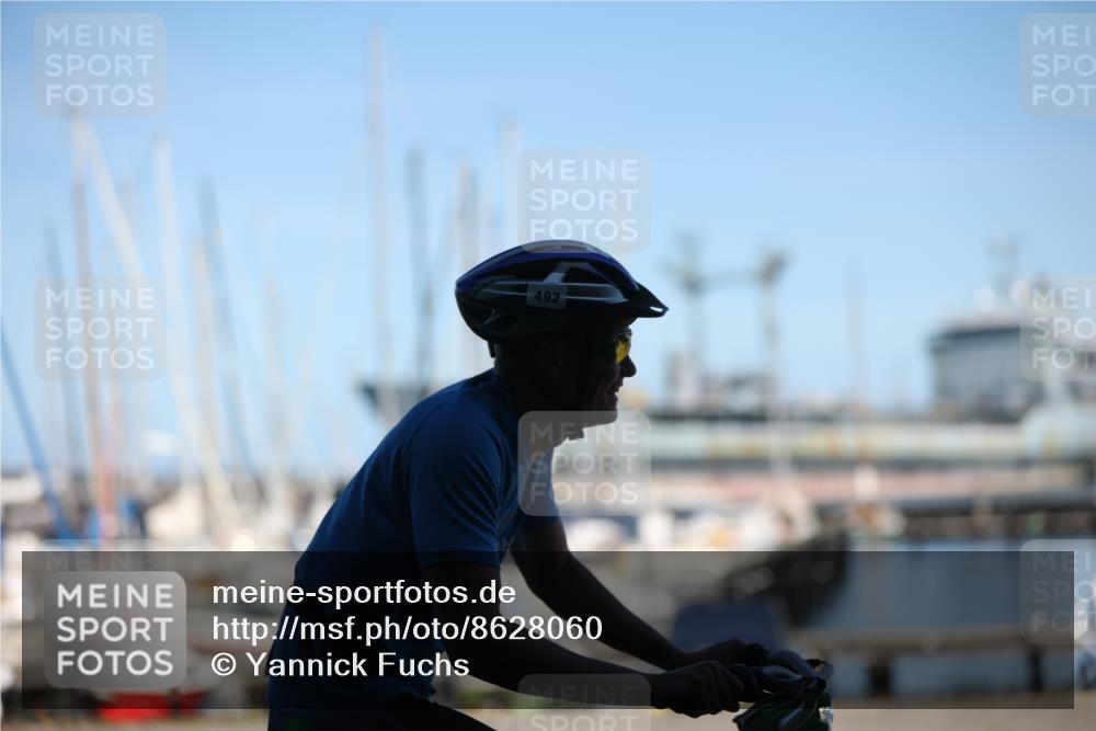 17.08.2025 - KN Förde Triathlon 2025 Yannick Fuchs http://msf.ph/oto/8628060 17.08.2025 13:41:36 Radfahren 492, 495, 526, 540 meine-sportfotos.de