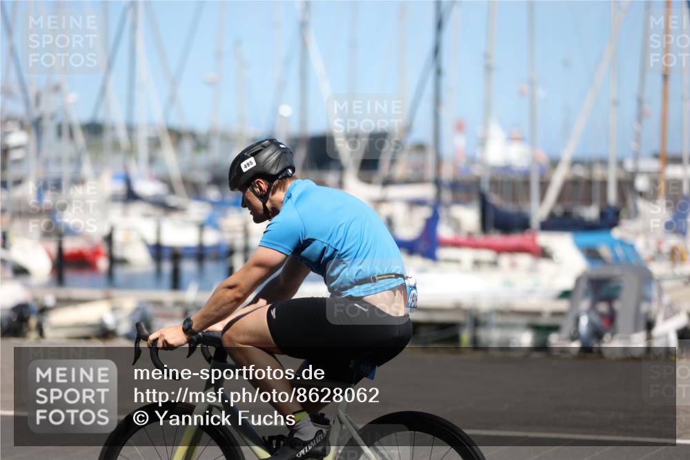 17.08.2025 - KN Förde Triathlon 2025 Yannick Fuchs http://msf.ph/oto/8628062 17.08.2025 13:41:38 Radfahren 492, 526, 540, 495, 526 meine-sportfotos.de