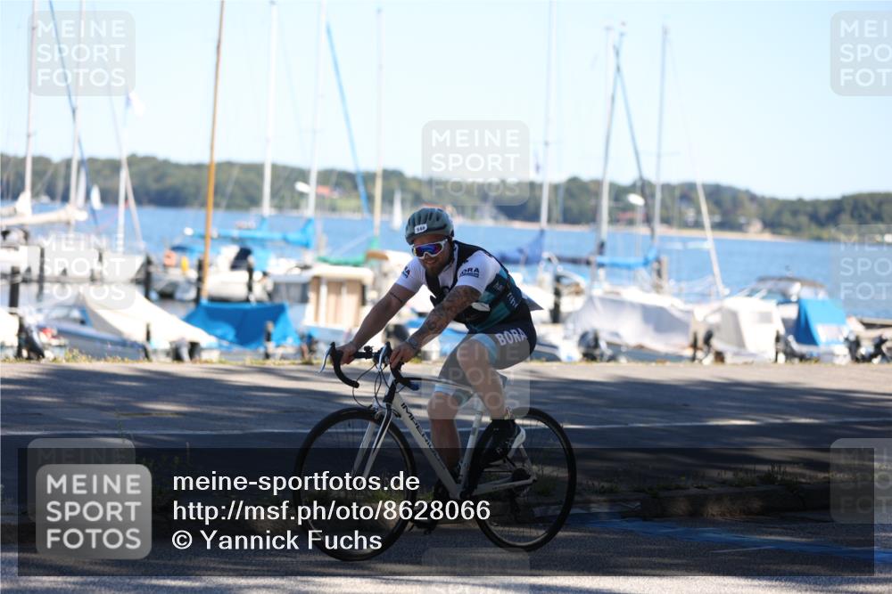 17.08.2025 - KN Förde Triathlon 2025 Yannick Fuchs http://msf.ph/oto/8628066 17.08.2025 13:41:46 Radfahren 540 meine-sportfotos.de