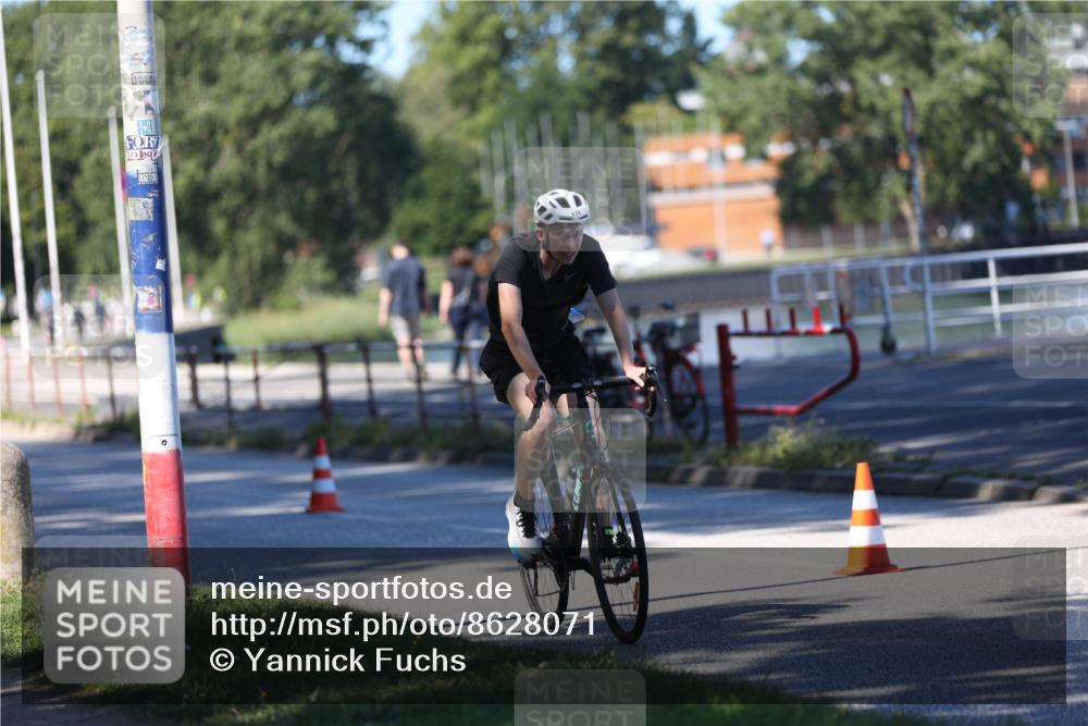 17.08.2025 - KN Förde Triathlon 2025 Yannick Fuchs http://msf.ph/oto/8628071 17.08.2025 13:44:02 Radfahren 534 meine-sportfotos.de