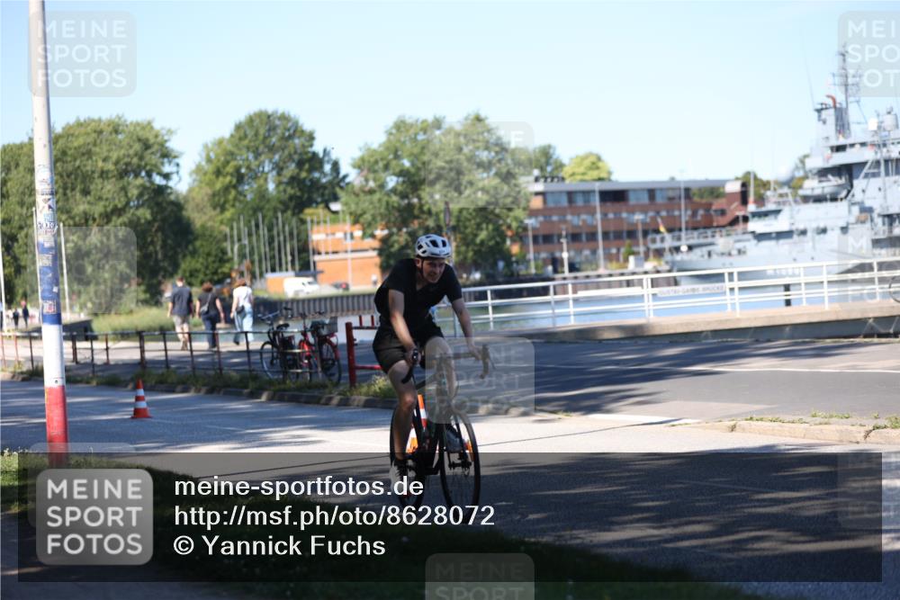 17.08.2025 - KN Förde Triathlon 2025 Yannick Fuchs http://msf.ph/oto/8628072 17.08.2025 13:44:02 Radfahren 534 meine-sportfotos.de