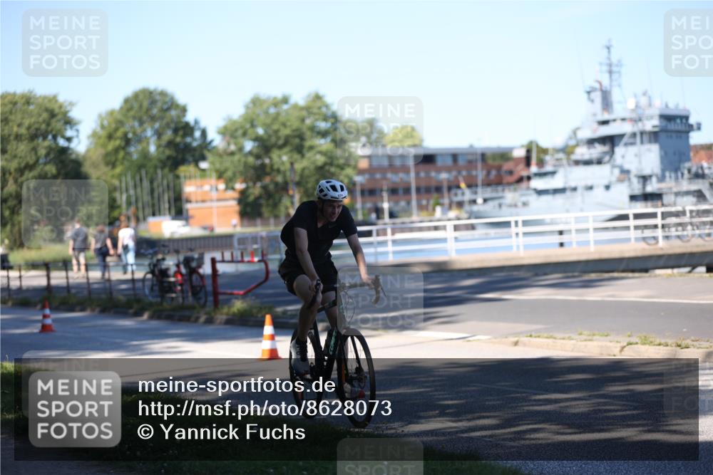 17.08.2025 - KN Förde Triathlon 2025 Yannick Fuchs http://msf.ph/oto/8628073 17.08.2025 13:44:03 Radfahren 534 meine-sportfotos.de