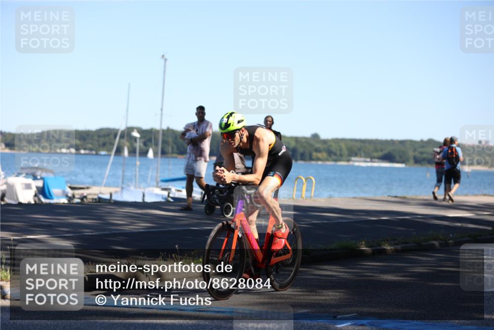 17.08.2025 - KN Förde Triathlon 2025 Yannick Fuchs http://msf.ph/oto/8628084 17.08.2025 14:54:32 Radfahren 5, 9, 10, 16 meine-sportfotos.de