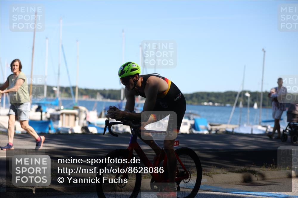 17.08.2025 - KN Förde Triathlon 2025 Yannick Fuchs http://msf.ph/oto/8628086 17.08.2025 14:54:33 Radfahren 5, 9, 10, 16 meine-sportfotos.de