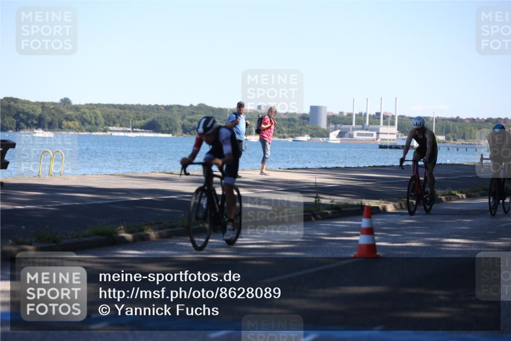 17.08.2025 - KN Förde Triathlon 2025 Yannick Fuchs http://msf.ph/oto/8628089 17.08.2025 14:54:36 Radfahren 5, 9, 10, 16 meine-sportfotos.de