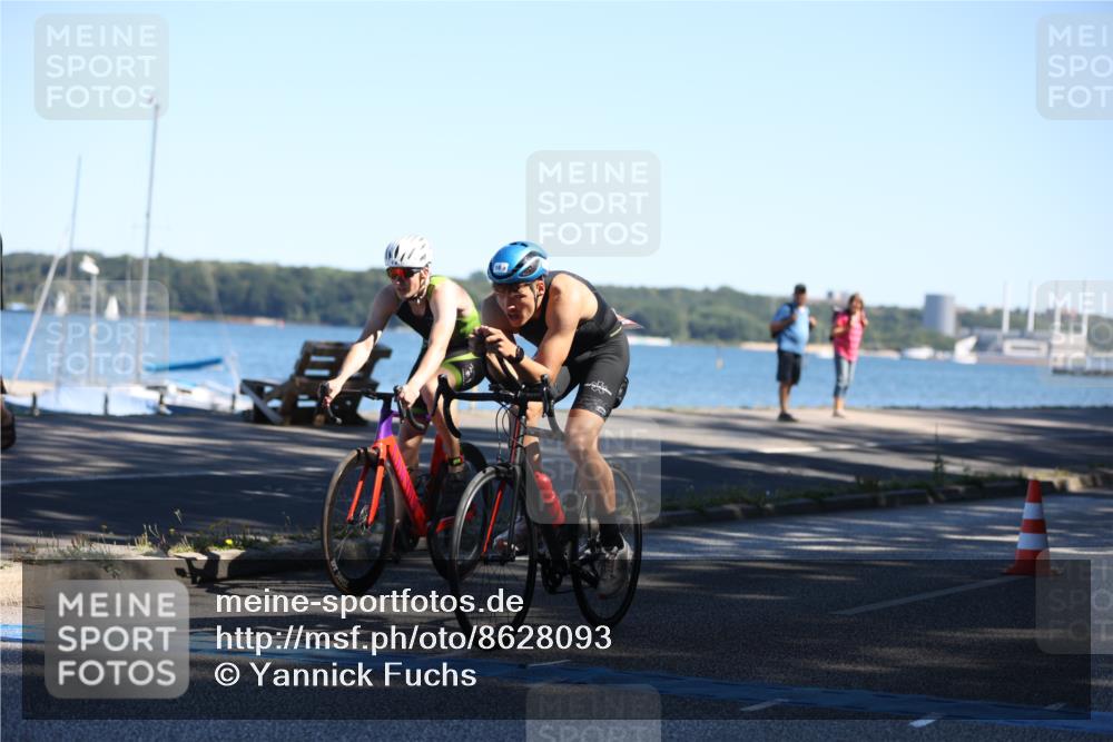 17.08.2025 - KN Förde Triathlon 2025 Yannick Fuchs http://msf.ph/oto/8628093 17.08.2025 14:54:37 Radfahren 5, 9, 10, 16 meine-sportfotos.de