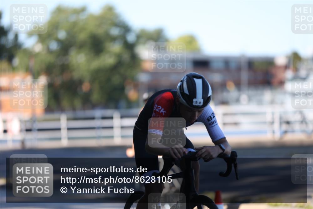 17.08.2025 - KN Förde Triathlon 2025 Yannick Fuchs http://msf.ph/oto/8628105 17.08.2025 14:55:59 Radfahren 5, 8, 9, 10, 7, 16 meine-sportfotos.de
