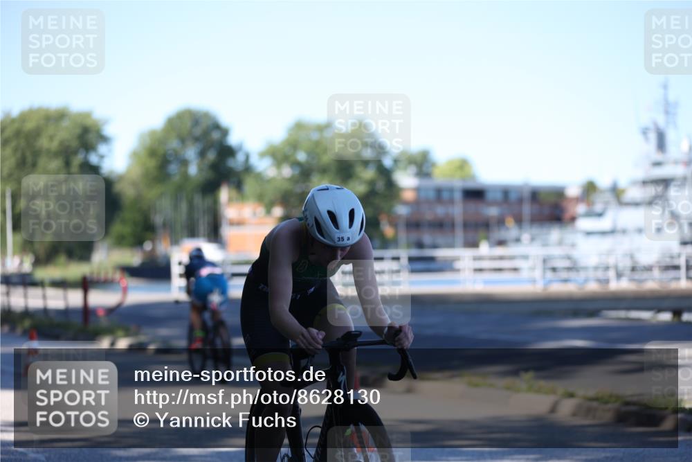 17.08.2025 - KN Förde Triathlon 2025 Yannick Fuchs http://msf.ph/oto/8628130 17.08.2025 15:03:21 Radfahren 35, 18 meine-sportfotos.de