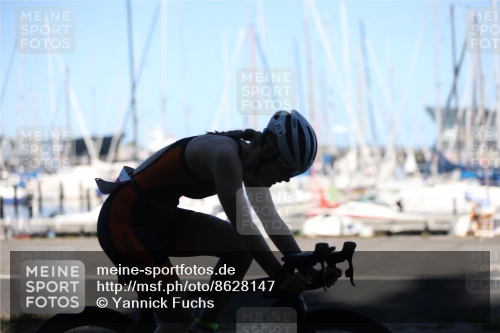 17.08.2025 - KN Förde Triathlon 2025 Yannick Fuchs http://msf.ph/oto/8628147 17.08.2025 15:04:40 Radfahren 21 meine-sportfotos.de