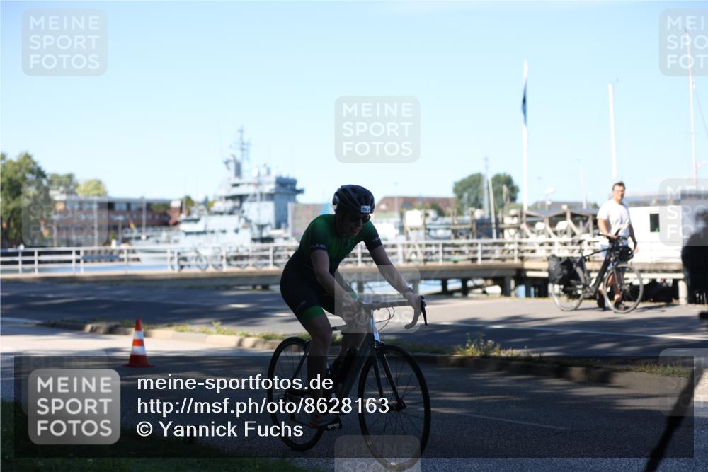 17.08.2025 - KN Förde Triathlon 2025 Yannick Fuchs http://msf.ph/oto/8628163 17.08.2025 15:05:39 Radfahren 19, 29 meine-sportfotos.de