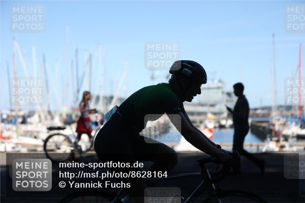 17.08.2025 - KN Förde Triathlon 2025 Yannick Fuchs http://msf.ph/oto/8628164 17.08.2025 15:05:40 Radfahren 19, 29 meine-sportfotos.de