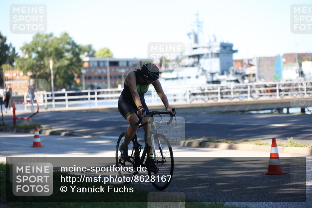 17.08.2025 - KN Förde Triathlon 2025 Yannick Fuchs http://msf.ph/oto/8628167 17.08.2025 15:06:25 Radfahren 34 meine-sportfotos.de