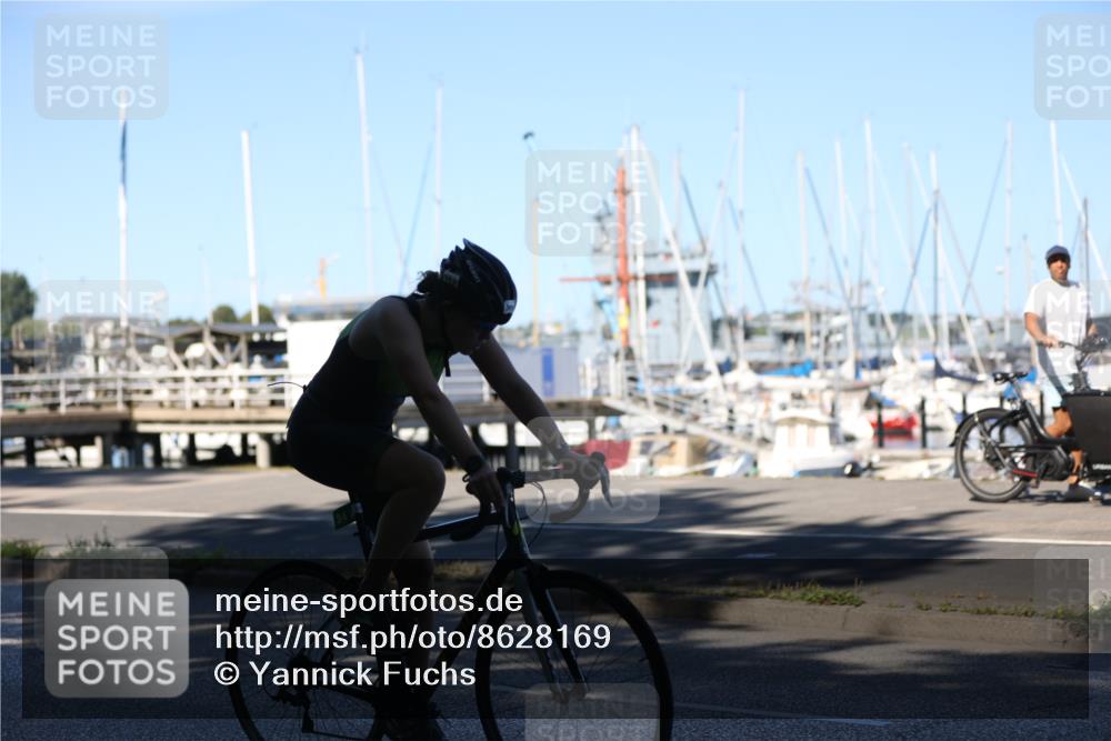 17.08.2025 - KN Förde Triathlon 2025 Yannick Fuchs http://msf.ph/oto/8628169 17.08.2025 15:06:26 Radfahren 34 meine-sportfotos.de