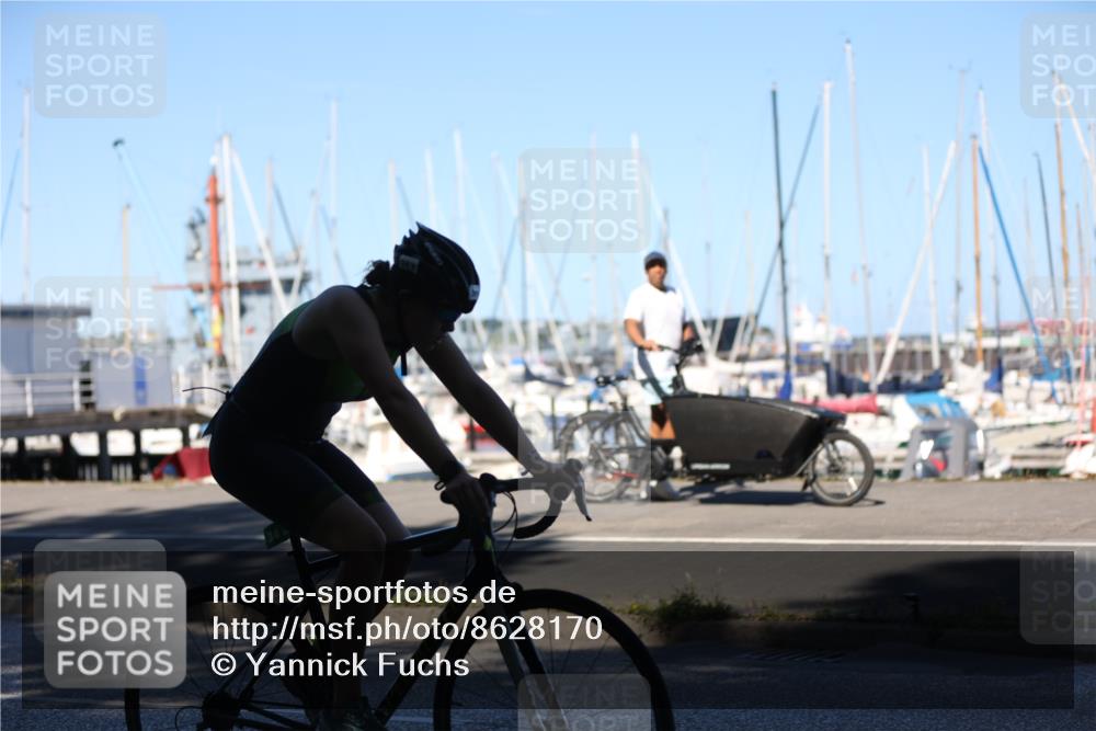 17.08.2025 - KN Förde Triathlon 2025 Yannick Fuchs http://msf.ph/oto/8628170 17.08.2025 15:06:26 Radfahren 34 meine-sportfotos.de