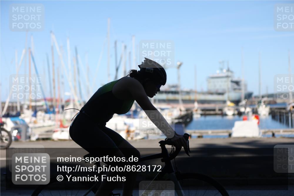 17.08.2025 - KN Förde Triathlon 2025 Yannick Fuchs http://msf.ph/oto/8628172 17.08.2025 15:06:26 Radfahren 34 meine-sportfotos.de