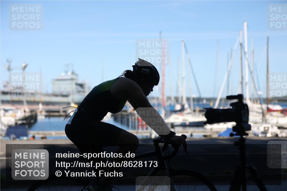 17.08.2025 - KN Förde Triathlon 2025 Yannick Fuchs http://msf.ph/oto/8628173 17.08.2025 15:06:26 Radfahren 34 meine-sportfotos.de