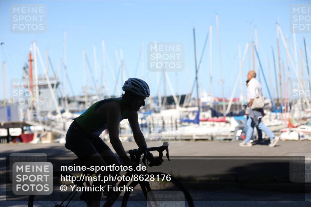 17.08.2025 - KN Förde Triathlon 2025 Yannick Fuchs http://msf.ph/oto/8628176 17.08.2025 15:07:27 Radfahren 19 meine-sportfotos.de