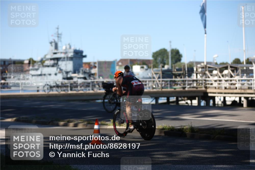 17.08.2025 - KN Förde Triathlon 2025 Yannick Fuchs http://msf.ph/oto/8628197 17.08.2025 15:19:19 Radfahren 16, 2 meine-sportfotos.de