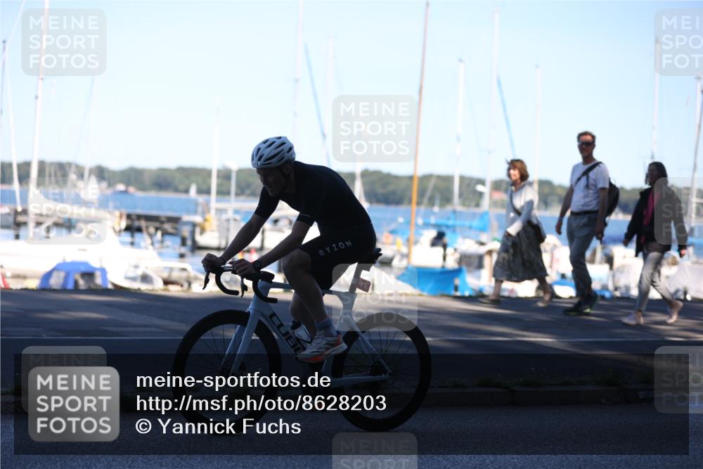 17.08.2025 - KN Förde Triathlon 2025 Yannick Fuchs http://msf.ph/oto/8628203 17.08.2025 15:19:31 Radfahren 10 meine-sportfotos.de