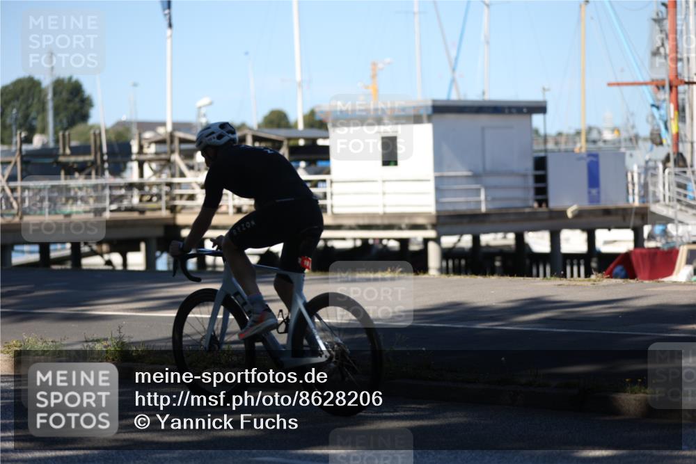 17.08.2025 - KN Förde Triathlon 2025 Yannick Fuchs http://msf.ph/oto/8628206 17.08.2025 15:19:32 Radfahren 10, 10 meine-sportfotos.de