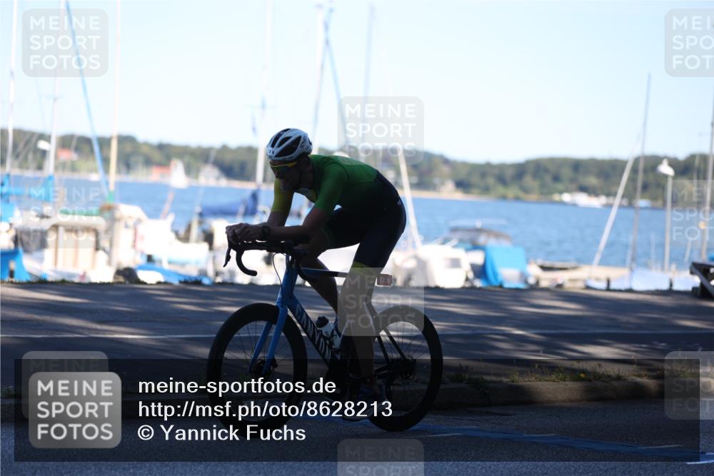 17.08.2025 - KN Förde Triathlon 2025 Yannick Fuchs http://msf.ph/oto/8628213 17.08.2025 15:20:35 Radfahren 2, 12, 5 meine-sportfotos.de
