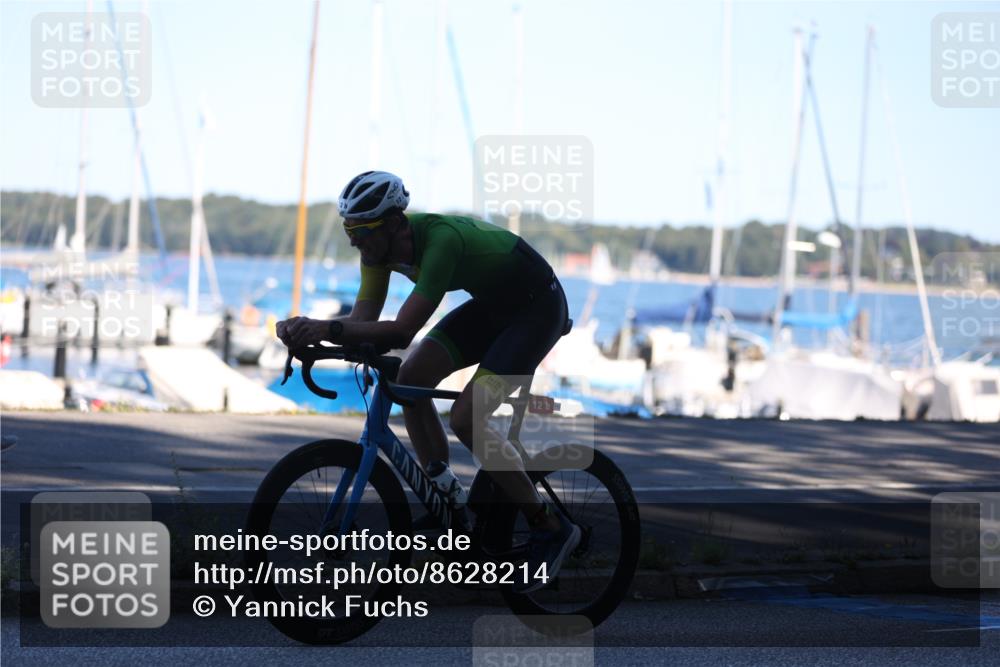 17.08.2025 - KN Förde Triathlon 2025 Yannick Fuchs http://msf.ph/oto/8628214 17.08.2025 15:20:35 Radfahren 2, 12, 5 meine-sportfotos.de
