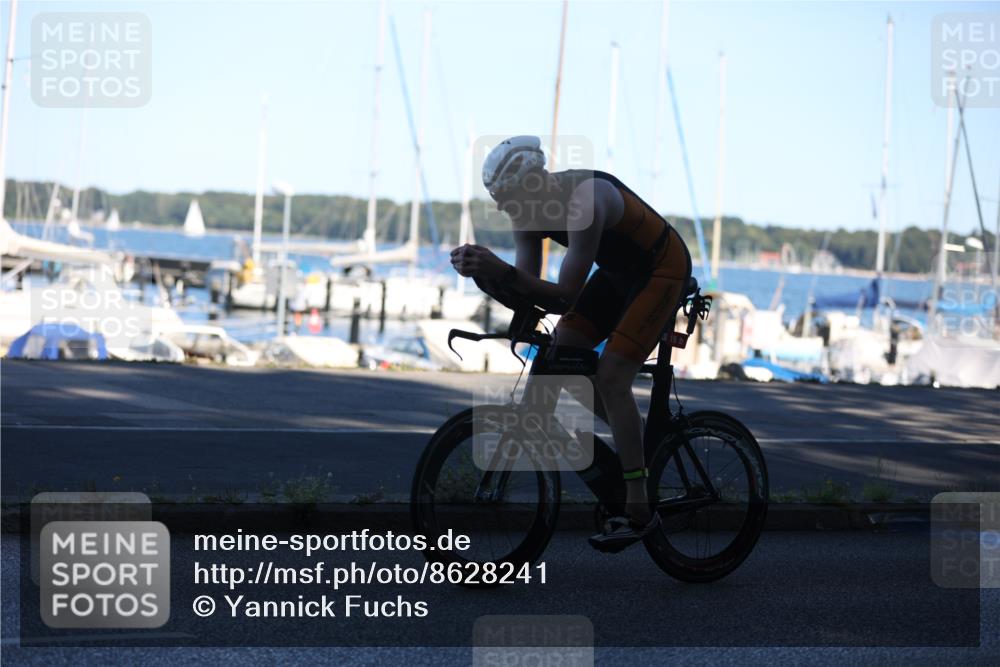 17.08.2025 - KN Förde Triathlon 2025 Yannick Fuchs http://msf.ph/oto/8628241 17.08.2025 15:21:07 Radfahren 7, 15, 1 meine-sportfotos.de