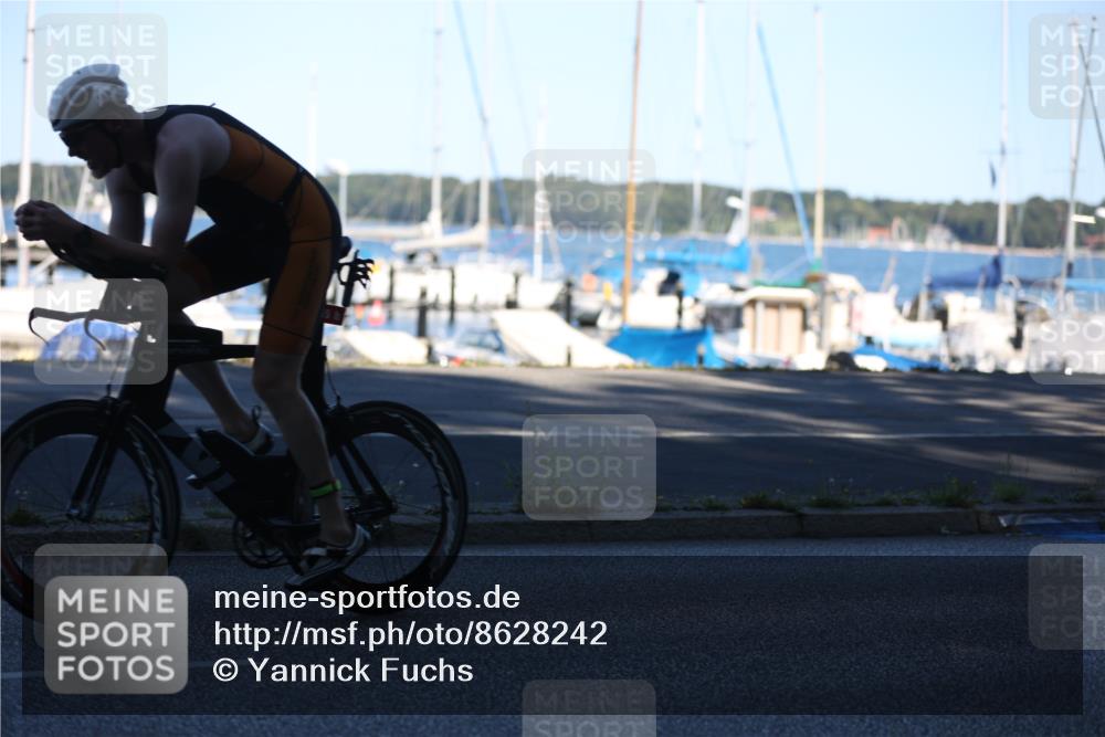 17.08.2025 - KN Förde Triathlon 2025 Yannick Fuchs http://msf.ph/oto/8628242 17.08.2025 15:21:07 Radfahren 7, 15, 1 meine-sportfotos.de