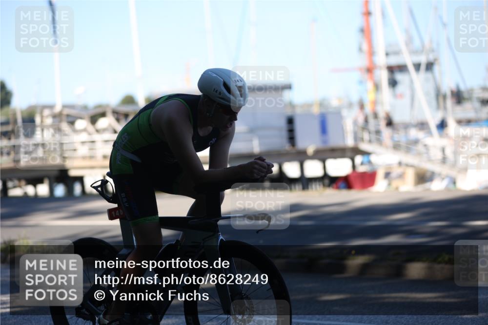 17.08.2025 - KN Förde Triathlon 2025 Yannick Fuchs http://msf.ph/oto/8628249 17.08.2025 15:21:18 Radfahren 14 meine-sportfotos.de