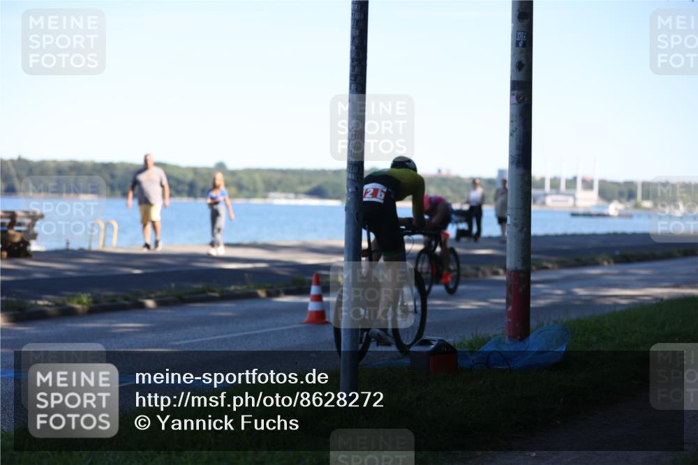 17.08.2025 - KN Förde Triathlon 2025 Yannick Fuchs http://msf.ph/oto/8628272 17.08.2025 15:22:02 Radfahren 8, 12, 5 meine-sportfotos.de