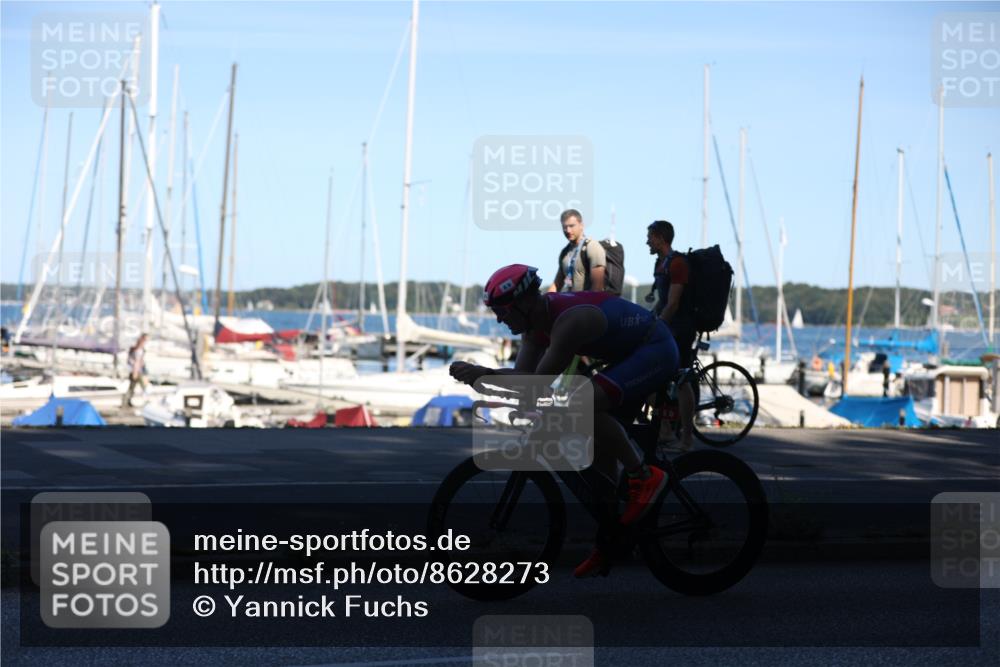 17.08.2025 - KN Förde Triathlon 2025 Yannick Fuchs http://msf.ph/oto/8628273 17.08.2025 15:22:04 Radfahren 8, 5, 12 meine-sportfotos.de
