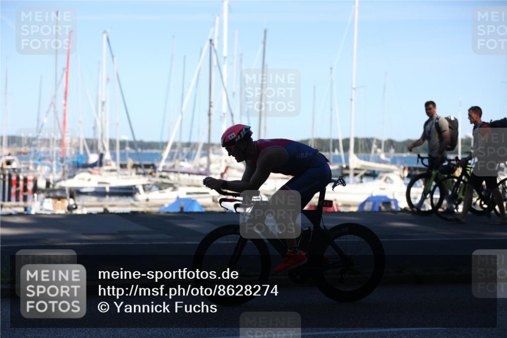 17.08.2025 - KN Förde Triathlon 2025 Yannick Fuchs http://msf.ph/oto/8628274 17.08.2025 15:22:04 Radfahren 8, 5, 12 meine-sportfotos.de