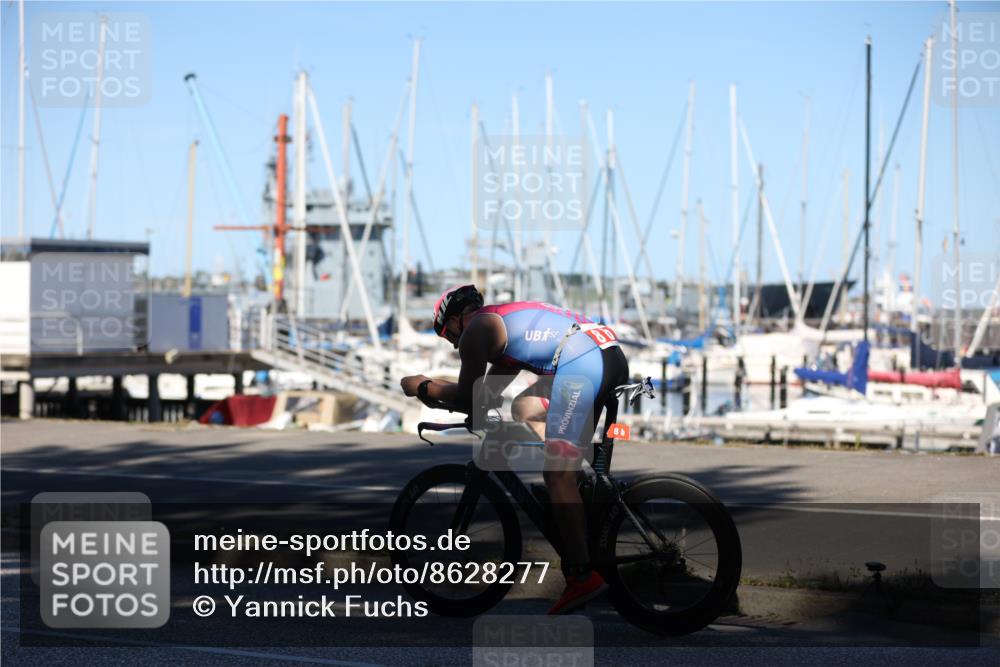 17.08.2025 - KN Förde Triathlon 2025 Yannick Fuchs http://msf.ph/oto/8628277 17.08.2025 15:22:05 Radfahren 8, 5, 8, 12 meine-sportfotos.de