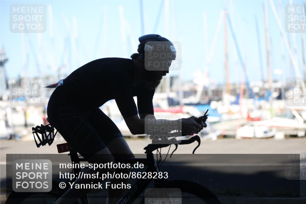 17.08.2025 - KN Förde Triathlon 2025 Yannick Fuchs http://msf.ph/oto/8628283 17.08.2025 15:22:39 Radfahren 7, 15 meine-sportfotos.de
